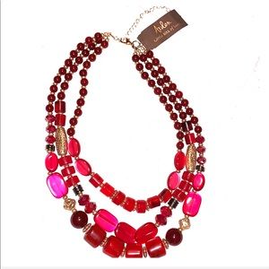 Red Necklace by Arden - Little bits of luxe